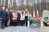 Odsłonięcie odnowionego pomnika w Cisownicy